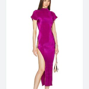 Revolve L’IDEE London cocktail dress magenta